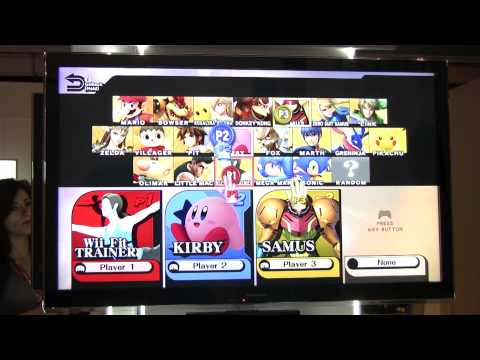 Super Smash Bros for 3DS & Wii U Menu Music (Partial Clip)