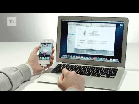 how to sync from iphone to computer