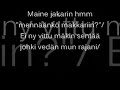 Mc mane - Vitun Teinit With Lyrics