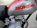 Starting an 1973 Honda XR75 Starting an 1973 Honda XR75