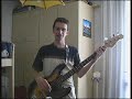 message in a bottle bass guitar lesson for beginner