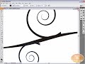 Swirls, Swooshes, Floral Vector Artwork Illustrator Tutorial Swirls, Swooshes, Floral Vector Artwork Illustrator Tutorial