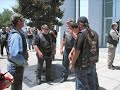 Patriot Guard Riders Welcome Home CWO Terry Hart