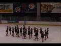 Patinage artistique PEPS 6/01/2007 ÉVOLUTION démo (court)