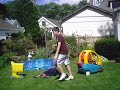 Guy Gets Hit By A Flying Car