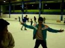 Julio patinando no Gelo...uma comédia...kkkk Julio patinando no Gelo...uma comédia...kkkk