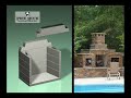 Outdoor Fireplace by Fire Rock
