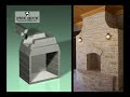 Outdoor Fireplace by Fire Rock