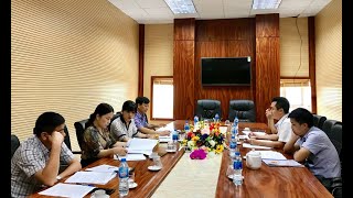 Đoàn giám sát HĐND thành phố làm việc với phường Quang Trung