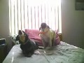 Roxie and Izzie Singing