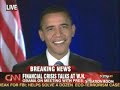 Barack Obama following White House Meeting