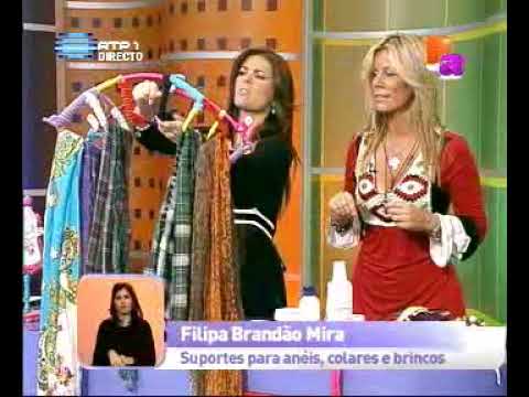 Dicas - Suportes:Anéis, colares e brincos - Praça da Alegria