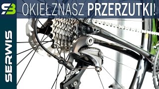 Regulacja przerzutek w rowerze szosowym i górskim