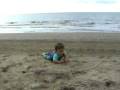 Danny slithering in sand