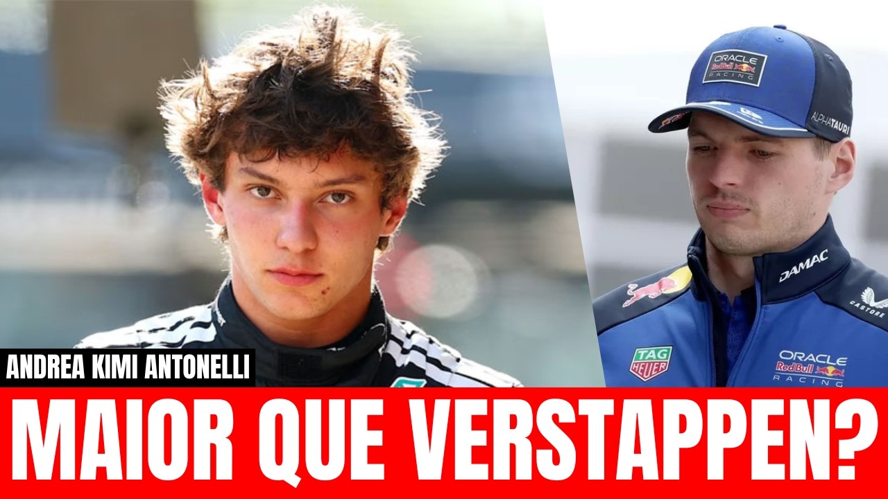 Kimi Antonelli é Maior que Verstappen? O Novo Fenômeno da F1 2026