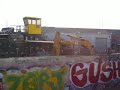 Riding on Metrolink train from Pomona to L.A