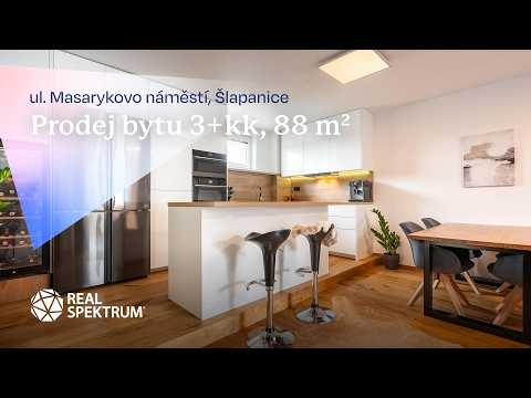 Video Prodej bytu 3+kk 88 m² s garáží, Šlapanice