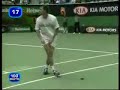 One in a million Tennis Accident