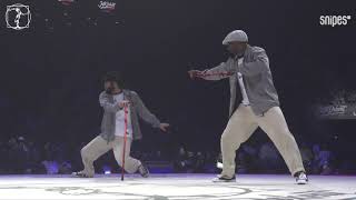 Brooke & Dickson vs Precise & Breeze Lee – Juste Debout 2019 Popping Best 16