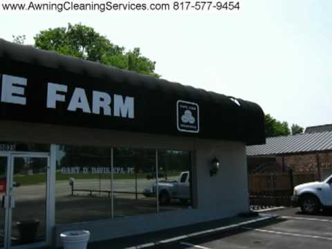 how to repair awning fabric