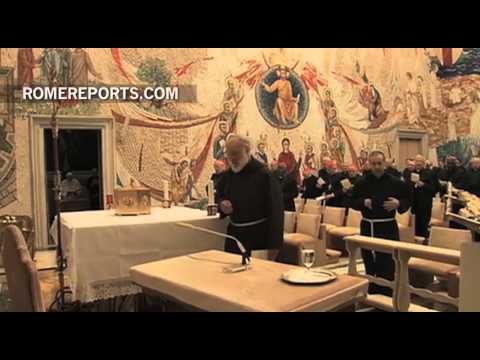 El Papa asiste al primer sermón de Adviento: Navidad, San Francisco y reforma de la Iglesia