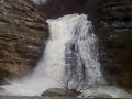LA CASCATA DEL PRESALINO CON TANTA ACQUA