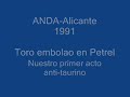 toro embolao frustrado en petrel