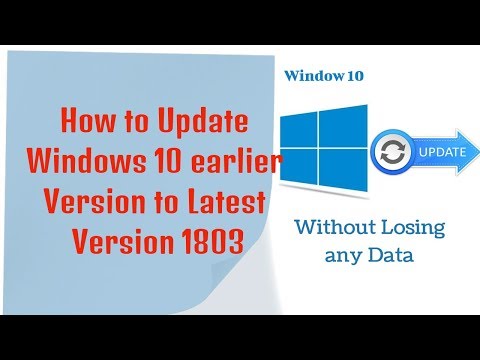 How to Update Windows 10 Latest Version 1809, 1903 without Losing any Data | Windows 10 Updates