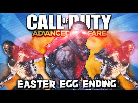 COD Advanced Warfare Exo Zombies Easter Egg FUN! (Epic Rage, Blame HAM, & Funny Moments)