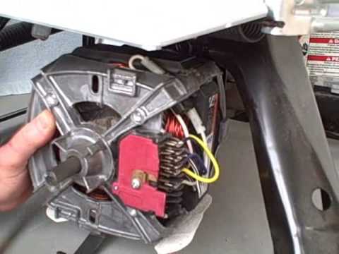 how to test ge washer motor