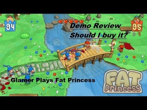 Glamer - This is Glamer's first video, so don't hate her. So she gets used to it, she will be better at speaking. This is Fat Princess. Buy it for $14.99. Only on Pla...