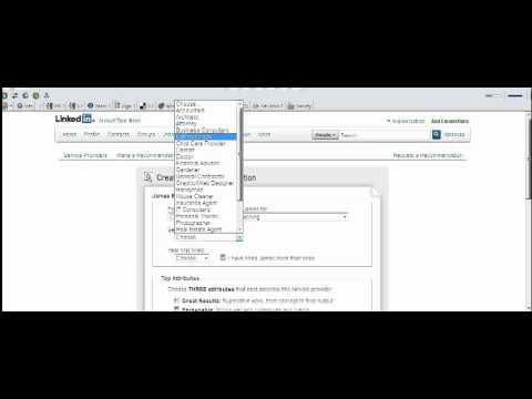 how to provide a recommendation on linkedin