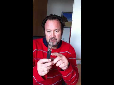 how to attach dive knife to bc
