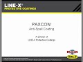 line x® corporations paxcon® industrial coating off