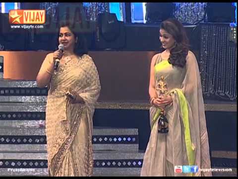 Actress - 8th Annual VIjay Awards | Best Actress! The Nominees are Nayanthara, Parvathi, Pooja Umashankar, Sneha and Vedhika.