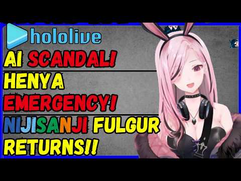 Hololive AI SCANDAL, Henya Mom Emergency, Fulgur is back, Aqua/Sakuna issues, Markiplier hospital