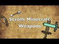 Minecraft Weapons Scrolls