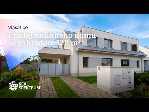 Video Prodej novostavby rodinného domu 128 m² se zahradou, Vlasatice