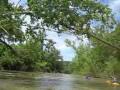 Kayak trip, Meramec River Missouri, Onondaga Cave state park to Meramec State Park
