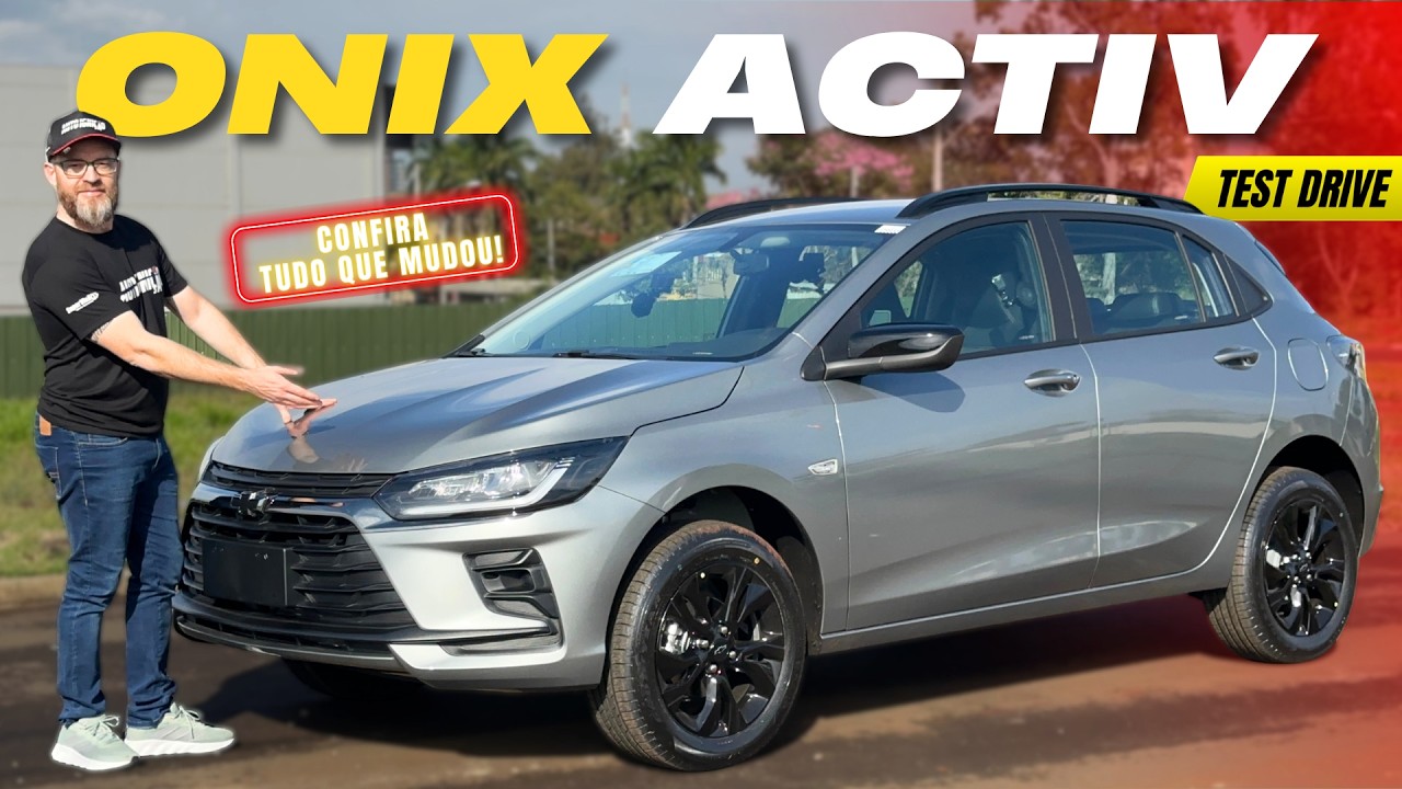NOVO ONIX ACTIVE 2027 - TEST DRIVE COMPLETO CONFIRA!