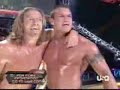 world tag team championship on the line

ric flair (richard morgan fliehr)
rowdy roddy piper (roderick george toombs)

rated rko:

edge (adam copeland)
randy orton (randal keith orton)

dx appearance (hhh & hbk)

youtube group:
http://es.youtube.com/group/masquewrestling