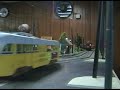 Here's a view showing a freight train being pulled by an Illinois Terminal Class C Locomotive on the modules of the East Penn Traction Club.The Club held its bi-annual Mini-Meet in Claymont, Delaware on Saturday and Sunday, May 17 & 18.  The East Penn Traction Club models trolley, streetcar and interurban railways in many scales on modular layouts.  The models in this video are all O Scale.  Other cars shown are from the Indiana Railroad and the Baltimore Transit Company.For more information about modular layouts, trolleys and our club please visit http://www.eastpenn.org
