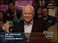 McCain takes gloves off on Obama and exposes accepted lies - Part 1/2