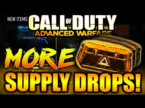 how to get more supply drops in aw