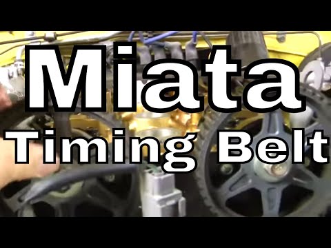 how to timing belt miata