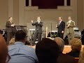 this song that roger bennett wrote was performed on 1-4-08 in marietta, ga.  members of the group are frank seamans (tenor), scott fowler (lead), scott howard (baritone), glenn dustin (bass), and tim parton (pianist).  this was at the first roswell street baptist concert since roger bennett's death.  the debut of legacy five was at this church in january, 2000.