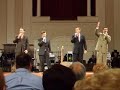 this song that roger bennett wrote was performed on 1-4-08 in marietta, ga.  members of the group are frank seamans (tenor), scott fowler (lead), scott howard (baritone), glenn dustin (bass), and tim parton (pianist).  this was at the first roswell street baptist concert since roger bennett's death.  the debut of legacy five was at this church in january, 2000.
