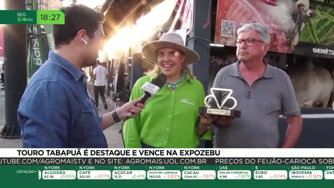 Touro Tabapuã é destaque e vence na Expozebu