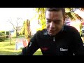 Cadel evans crashed helmet