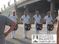 Phantom Regiment Rehearsing Show Music in the Lot DCI 2006